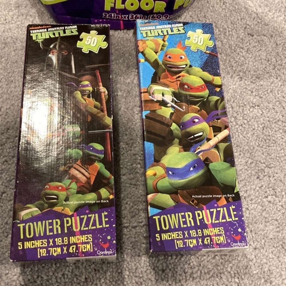 TMNT Three Puzzles (Floor and Tower) - Picture 7 of 9